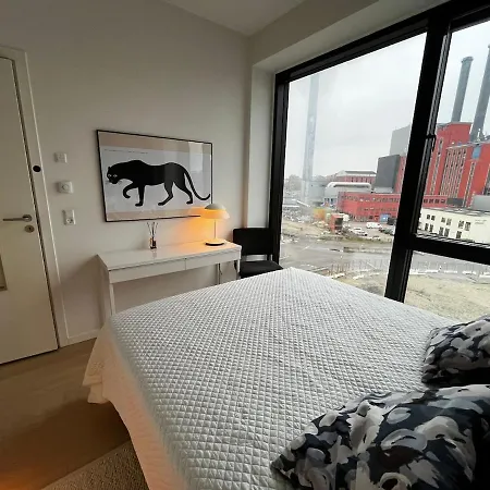 Bright Upscale 1-bedroom Waterview In Trendy Sydhavn, Cph *