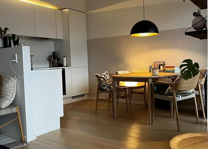 Apartman Bright Upscale 1-bedroom Waterview In Trendy Sydhavn, Cph Koppenhága