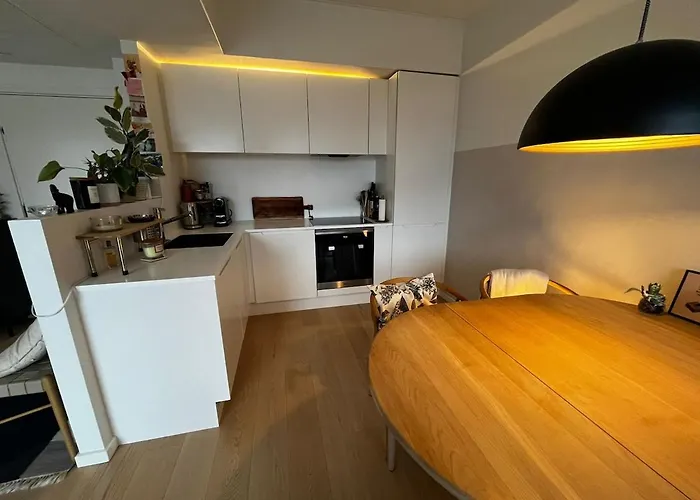 Apartman Bright Upscale 1-bedroom Waterview In Trendy Sydhavn, Cph *